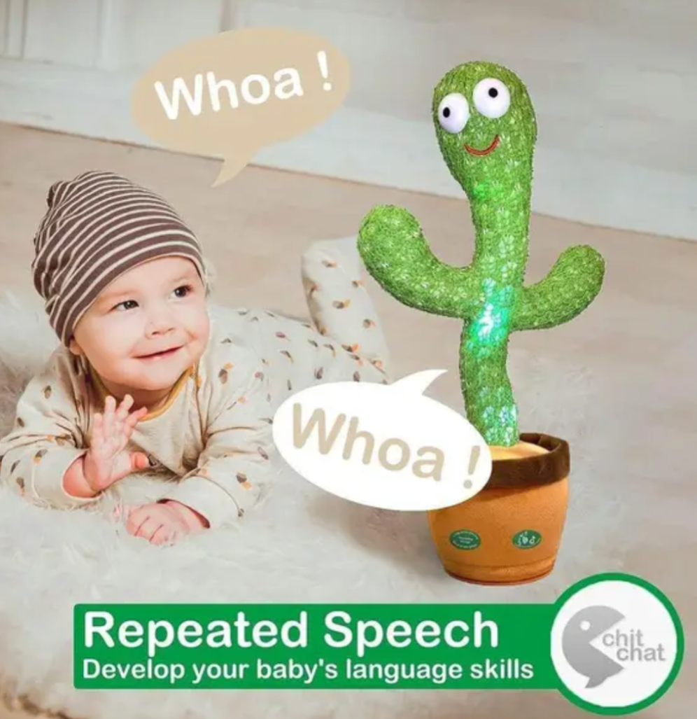 Dancing Cactus talking toy